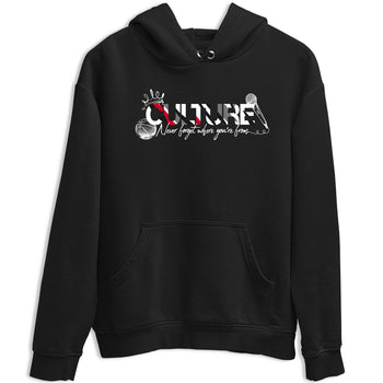 Sneaker match tees – Sneaker Tees To Match Air Jordan 8 Bunny Shoes Air Jordan 8 White and True Red – Culture Tee Black 2