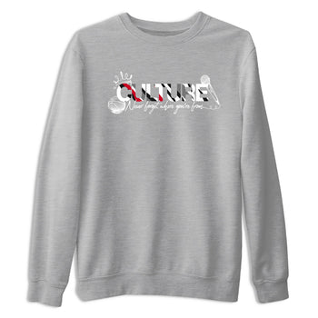 Sneaker match tees – Sneaker Tees To Match Air Jordan 8 Bunny Shoes Air Jordan 8 White and True Red – Culture Tee Heather Grey 2
