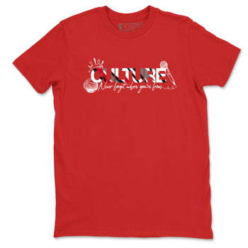 Sneaker match tees – Sneaker Tees To Match Air Jordan 8 Bunny Shoes Air Jordan 8 White and True Red – Culture Tee Red 2