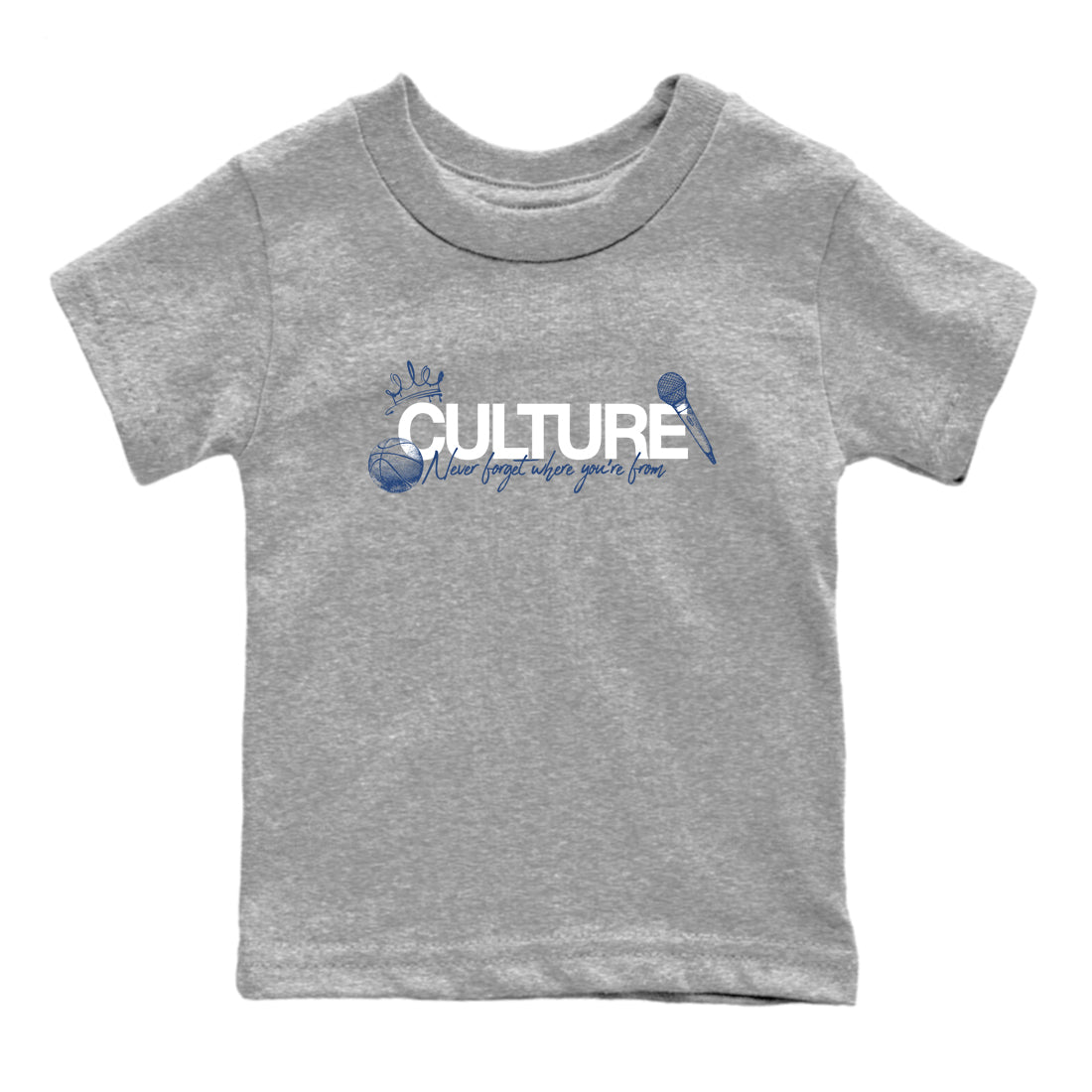 Sneaker match tees – Sneaker Tees To Match Air Jordan 9 Flint Grey Shoes – Culture Kids T-Shirt Heather Grey 2