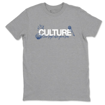 Sneaker match tees – Sneaker Tees To Match Air Jordan 9 Flint Grey Shoes – Culture Tee Heather Grey 2