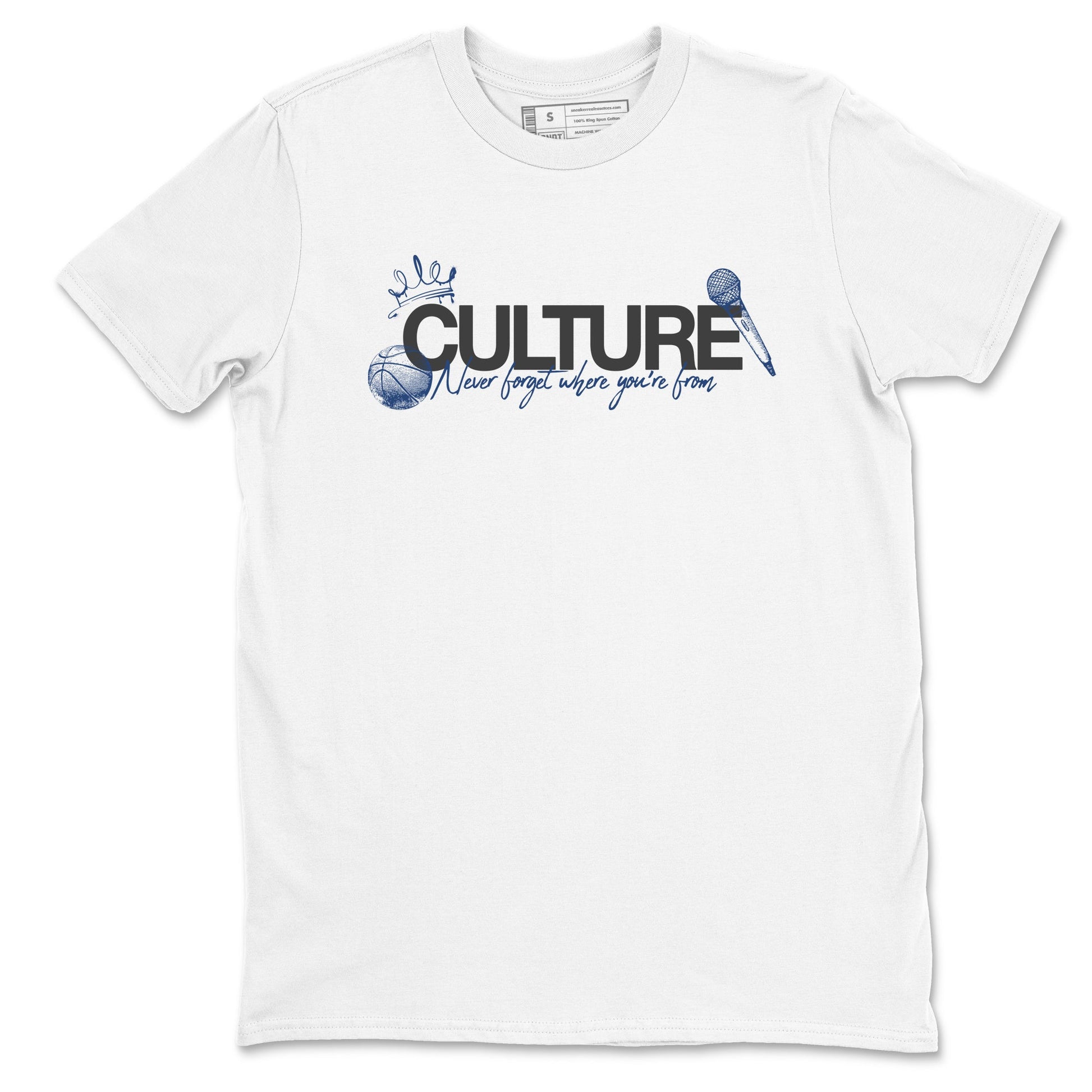 Sneaker match tees – Sneaker Tees To Match Air Jordan 9 Flint Grey Shoes – Culture Tee White 2
