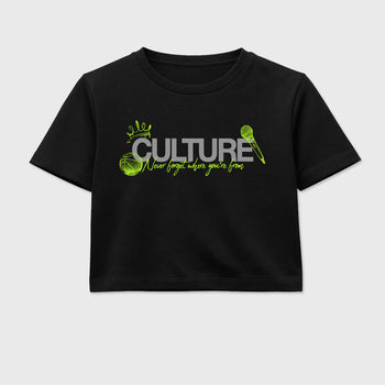 Sneaker match tees – Sneaker Tees To Match Air Max 90 Neon Yellow Shoes – Culture Crop T-Shirt Black 2