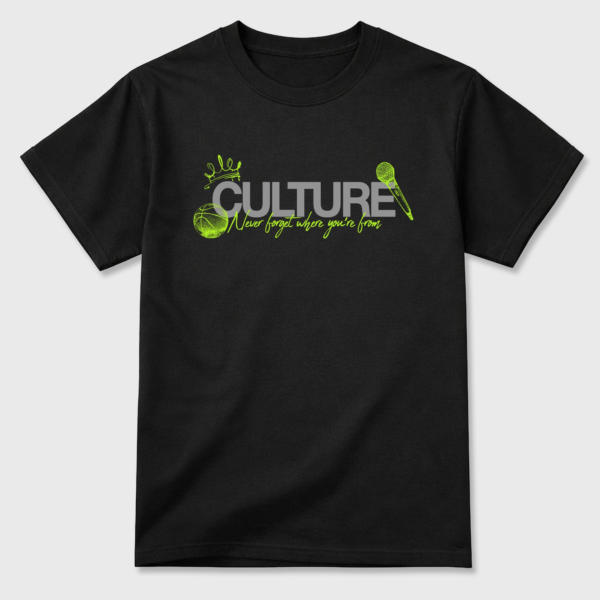 Sneaker match tees – Sneaker Tees To Match Air Max 90 Neon Yellow Shoes – Culture Tee Black 2