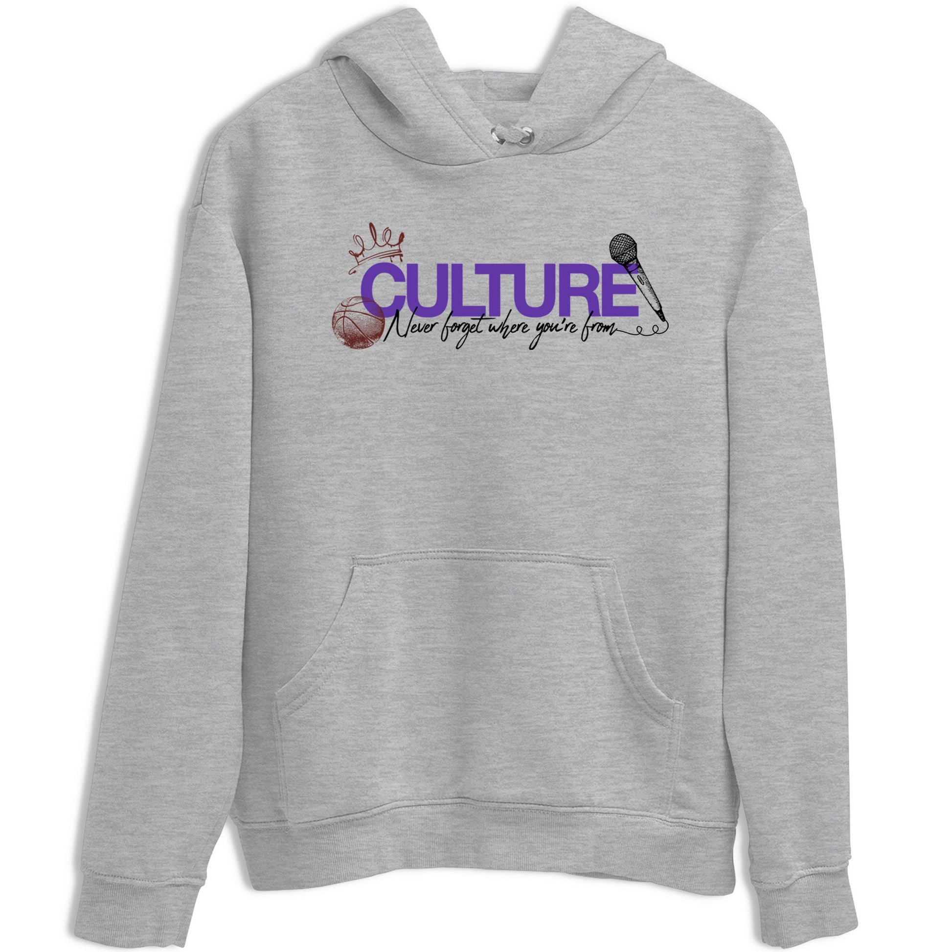 Sneaker match tees – Sneaker Threads To Match Dunk Low Persian Violet Shoes – Culture Tee Heather Grey 2