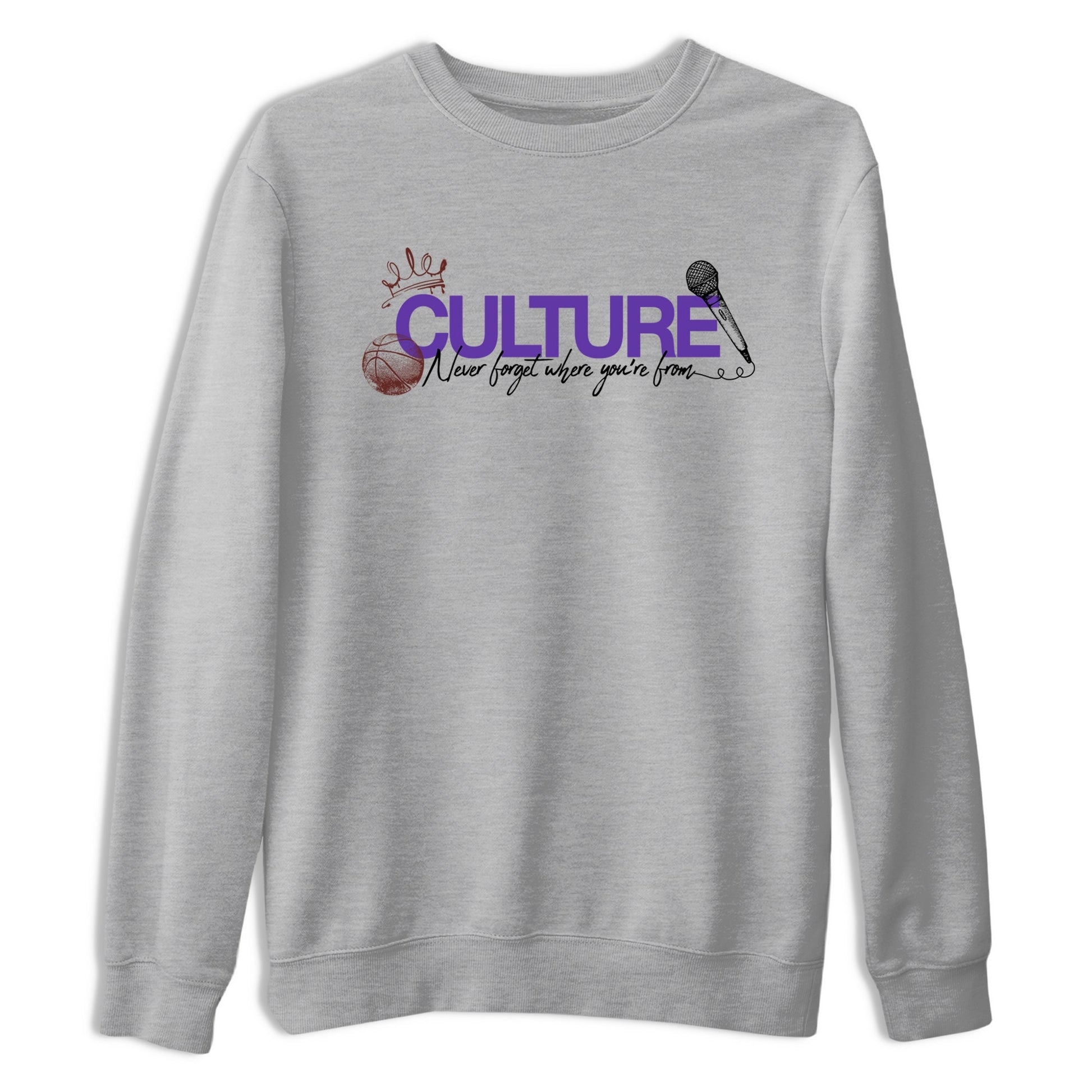 Sneaker match tees – Sneaker Threads To Match Dunk Low Persian Violet Shoes – Culture Tee Heather Grey 2