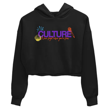 Sneaker Threads – Sneaker Tees To Match New Balance 9060 Prism Purple – Culture Crop Tee Black 2. Perfect for Jordan releases 2025 colorways.