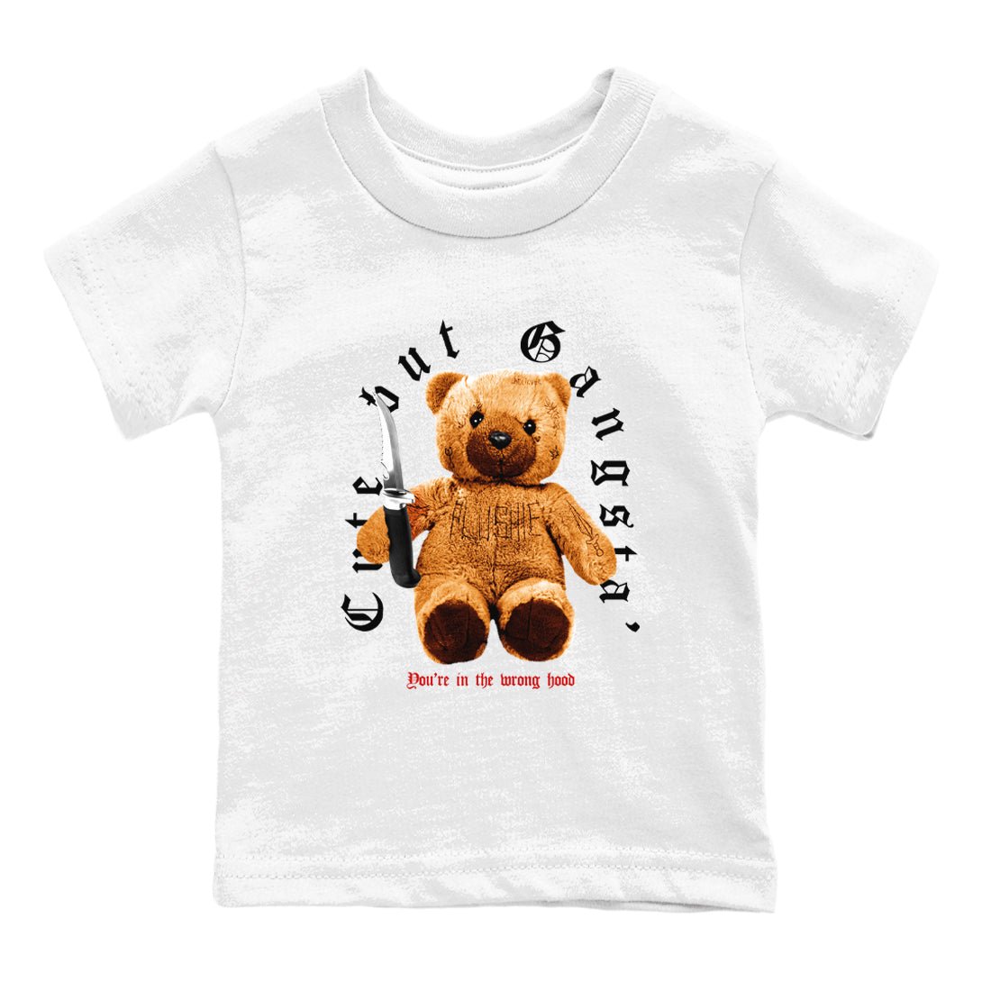 5s Archaeo Brown shirts to match jordans Cute Gangster sneaker match tees Air Jordan 5 Archaeo Brown SNRT Sneaker Release Tees Youth Baby White 2 crew neck shirts