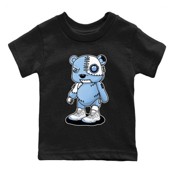 AJ11 Retro Legend Blue shirts to match jordans Cyborg Bear best t shirts to wear with jordans 11s Legend Blue match shoes to clothes SNRT Sneaker Tees Youth Baby Black 2 tee