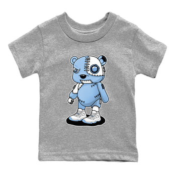 AJ11 Retro Legend Blue shirts to match jordans Cyborg Bear best t shirts to wear with jordans 11s Legend Blue match shoes to clothes SNRT Sneaker Tees Youth Baby Heather Grey 2 tee