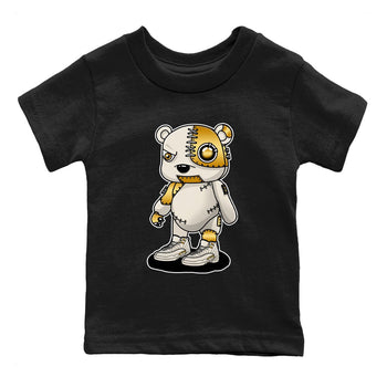 12s Phantom shirts to match jordans Cyborg Bear sneaker match tees Air Jordan 12 WMNS Phantom match shoes to clothes SNRT Sneaker Tees Youth Baby Black 2 tee