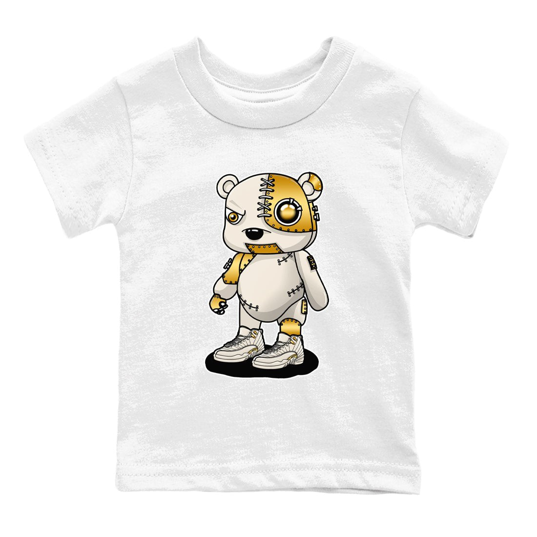 12s Phantom shirts to match jordans Cyborg Bear sneaker match tees Air Jordan 12 WMNS Phantom match shoes to clothes SNRT Sneaker Tees Youth Baby White 2 tee