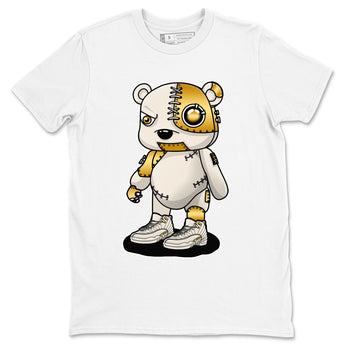 12s Phantom shirts to match jordans Cyborg Bear sneaker match tees Air Jordan 12 WMNS Phantom match shoes to clothes SNRT Sneaker Tees unisex cotton White 2 shirts