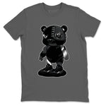 Air Jordan 3 Black Cat shirts to match jordans Cyborg Bear sneaker match tees Jordan 3 Retro Black Cat best t shirts to wear with jordans SNRT Sneaker Tees unisex cotton Cool Grey 2 shirts