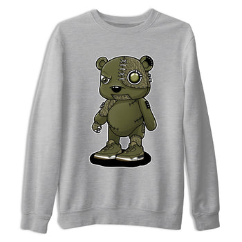 Sneaker Threads – Sneaker Threads To Match Air Jordan 3 Family Affair Shoes – Cyborg Bear Tee Heather Grey 2