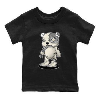 3s WMNS Sail and Cement Grey shirts to match jordans Cyborg Bear graphic tees Air Jordan 3 Sail and Cement Grey match shoes to clothes SNRT Sneaker Tees Youth Baby Black 2 tee