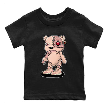 Air Jordan 3 "Treat Yourself" Washed Coral shirts to Special Valentine's Day Cyborg Bear sneaker match tees Jordan 3 Valentine's Day best t shirts to wear with jordans SNRT Sneaker Tees Youth Baby Black 2 tee