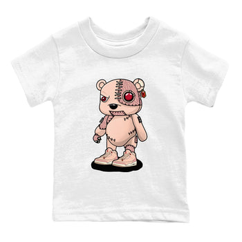 Air Jordan 3 "Treat Yourself" Washed Coral shirts to Special Valentine's Day Cyborg Bear sneaker match tees Jordan 3 Valentine's Day best t shirts to wear with jordans SNRT Sneaker Tees Youth Baby White 2 tee
