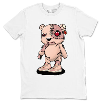 Air Jordan 3 "Treat Yourself" Washed Coral shirts to Special Valentine's Day Cyborg Bear sneaker match tees Jordan 3 Valentine's Day best t shirts to wear with jordans SNRT Sneaker Tees Graphic Tee White 2 shirts