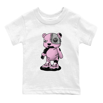 4s Retro Orchid shirts to match jordans Cyborg Bear sneaker match tees Air Jordan 4 WMNS Orchid match shoes to clothes SNRT Sneaker Tees Youth Baby White 2 tee