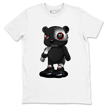 5s Reimagined shirts to match jordans Cyborg Bear best t shirts to wear with jordans Air Jordan 5 Retro OG Reimagined match shoes to clothes SNRT Sneaker Tees unisex cotton White 2 shirts