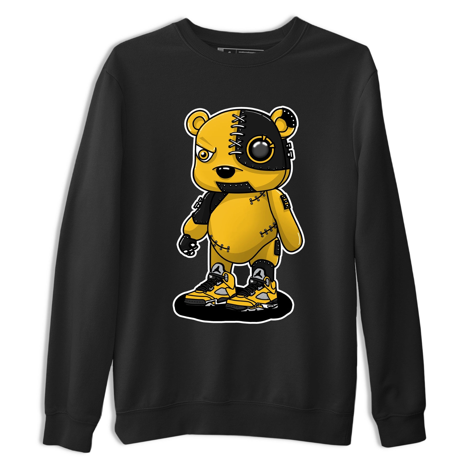 Sneaker Threads – Sneaker Threads To Match Air Jordan 5 Tokyo Shoes – Cyborg Bear Tee Black 2