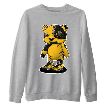 Sneaker Threads – Sneaker Threads To Match Air Jordan 5 Tokyo Shoes – Cyborg Bear Tee Heather Grey 2