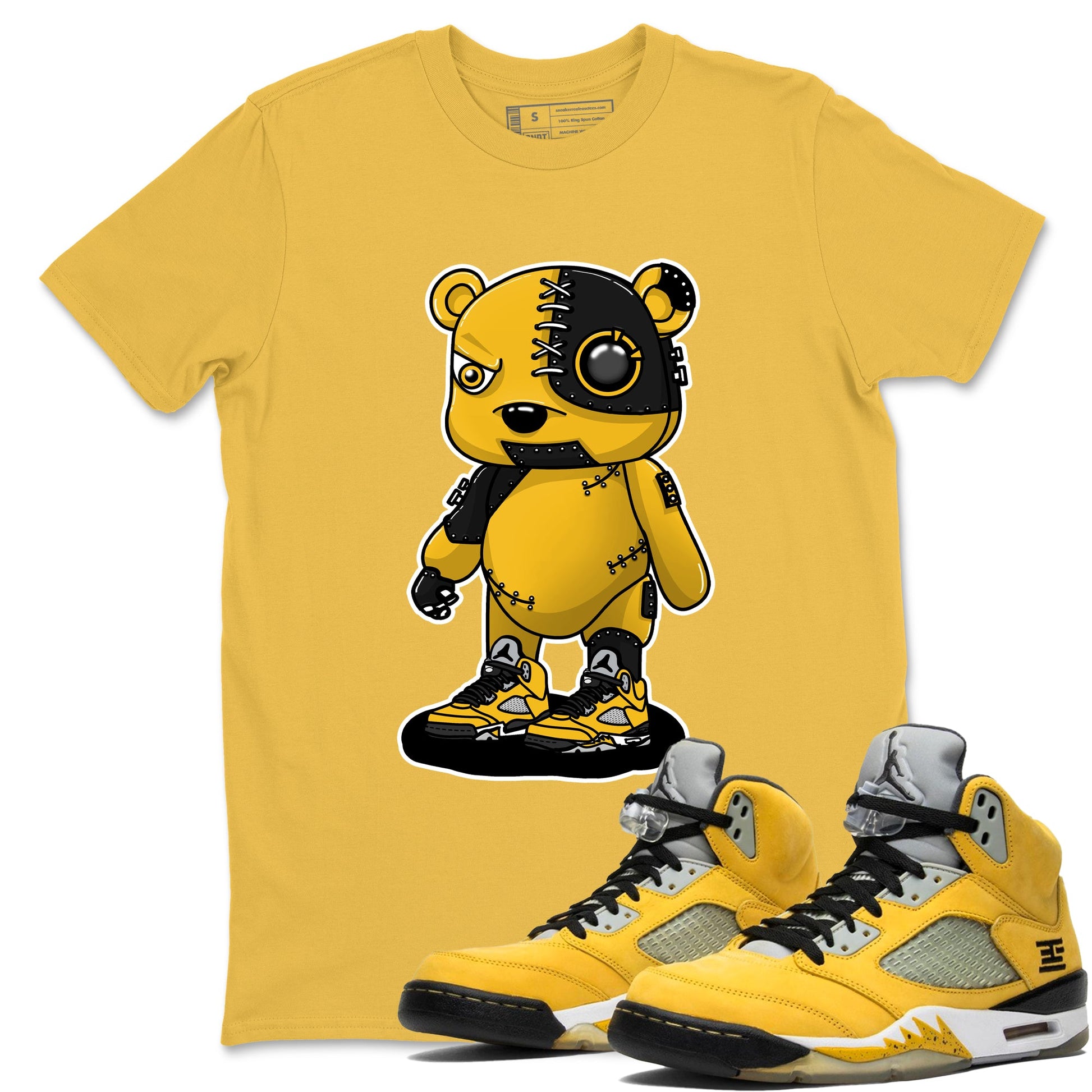 Sneaker Threads – Sneaker Threads To Match Air Jordan 5 Tokyo Shoes – Cyborg Bear Tee Daisy 1