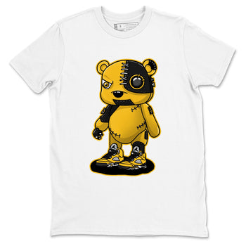 Sneaker Threads – Sneaker Threads To Match Air Jordan 5 Tokyo Shoes – Cyborg Bear Tee White 2