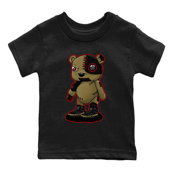 Cyborg Bear SNRT Sneaker Tees Kids - Air Jordan 9 Olive - SNRT Sneaker T-shirts