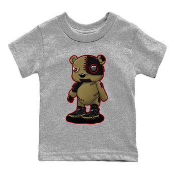 Cyborg Bear SNRT Sneaker Tees Kids - Air Jordan 9 Olive - SNRT Sneaker T-shirts