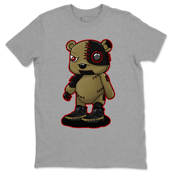 Cyborg Bear SNRT Sneaker Tees - Air Jordan 9 Olive - SNRT Sneaker T-shirts