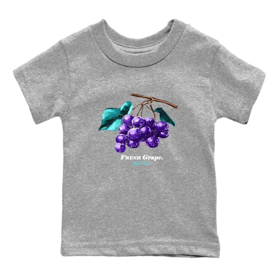 Fresh Grape SNRT Sneaker Tees Kids - Air Jordan 5 Grape - SNRT Sneaker T-shirts