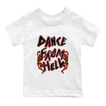5s Archaeo Brwon shirts to match jordans Dance From Hell unique Halloween sneaker tee Air Jordan 5 Archaeo Brwon match shoes to clothes SNRT Sneaker Tees Youth Baby White 2 tee