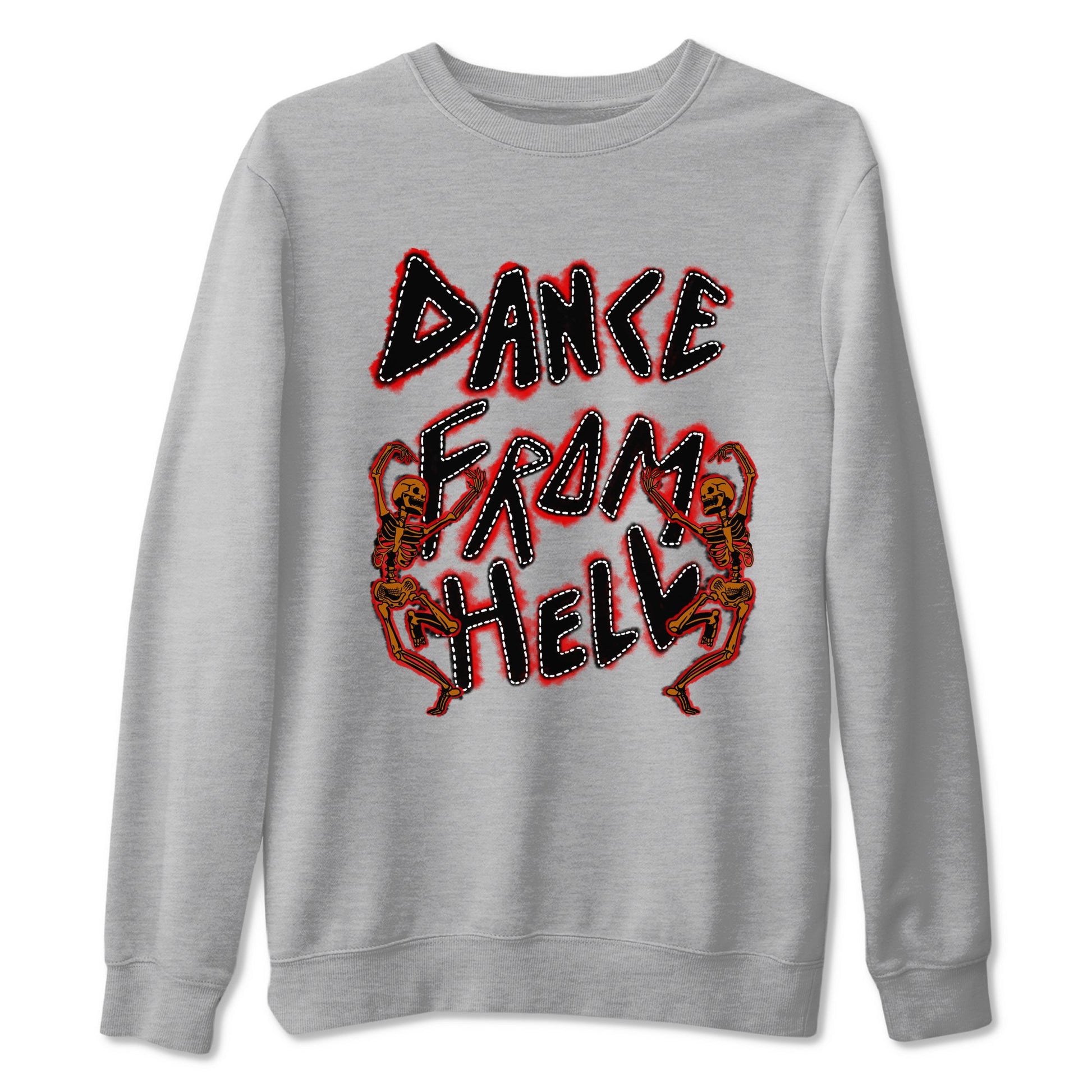 5s Archaeo Brwon shirts to match jordans Dance From Hell unique Halloween sneaker tee Air Jordan 5 Archaeo Brwon match shoes to clothes SNRT Sneaker Tees unisex cotton Heather Grey 2 shirts