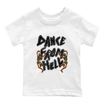 Dunk Low Ceramic shirts to match jordans Dance From Hell sneaker match tees Dunk Ceramic match shoes to clothes SNRT Sneaker Tees Youth Baby White 2 tee