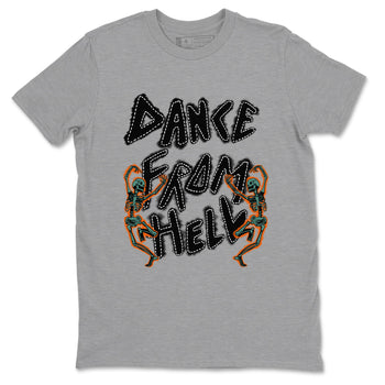 Dunk Low Ceramic shirts to match jordans Dance From Hell sneaker match tees Dunk Ceramic match shoes to clothes SNRT Sneaker Tees unisex cotton Heather Grey 2 shirts
