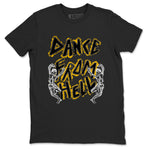 Dunk High Pollen shirts to match jordans Dance From Hell unique Halloween sneaker tee Dunk High Pollen match shoes to clothes SNRT Sneaker Tees unisex cotton Black 2 shirts