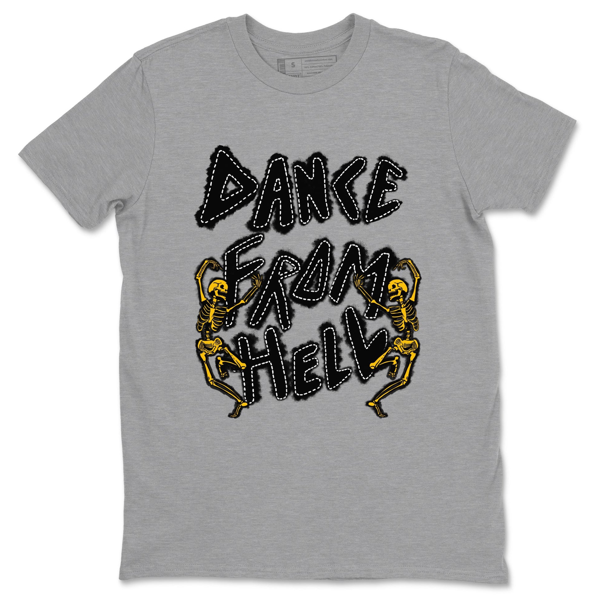 Dunk High Pollen shirts to match jordans Dance From Hell unique Halloween sneaker tee Dunk High Pollen match shoes to clothes SNRT Sneaker Tees unisex cotton Heather Grey 2 shirts