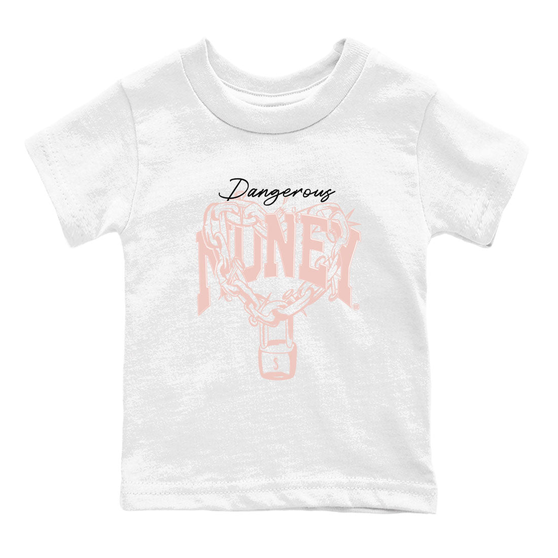 11s Legend Pink shirt to match jordans Dangerous Money sneaker tees Air Jordan 11 Legend Pink SNRT sneaker release tees baby toddler White 2 cotton Shirt