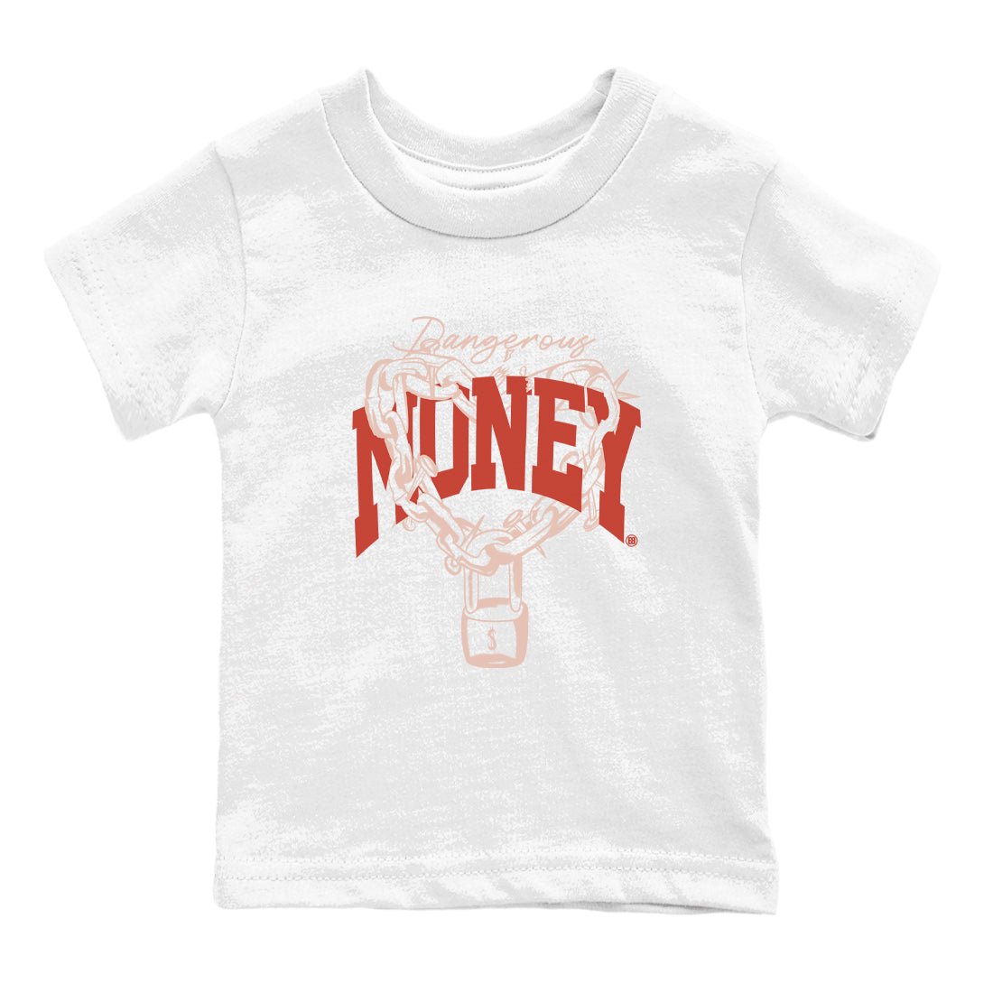 13s Dune Red shirts to match jordans Dangerous Money sneaker match tees Air Jordan 13 Dune Red SNRT Sneaker Tees streetwear brand Baby and Youth White 2 cotton tee