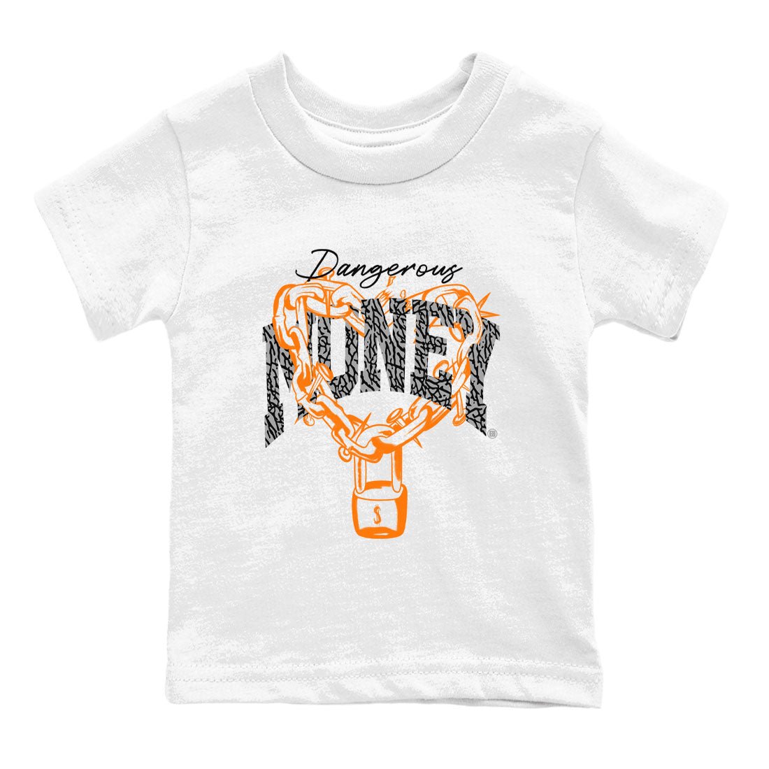 3s Georgia Peach shirt to match jordans Dangerous Money sneaker tees Air Jordan 3 Retro Georgia Peach SNRT Sneaker release tees baby toddler White 2 cotton Shirt