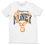 3s Georgia Peach shirt to match jordans Dangerous Money sneaker tees Air Jordan 3 Retro Georgia Peach SNRT Sneaker Release Tees unisex cotton White 2 crew neck shirt