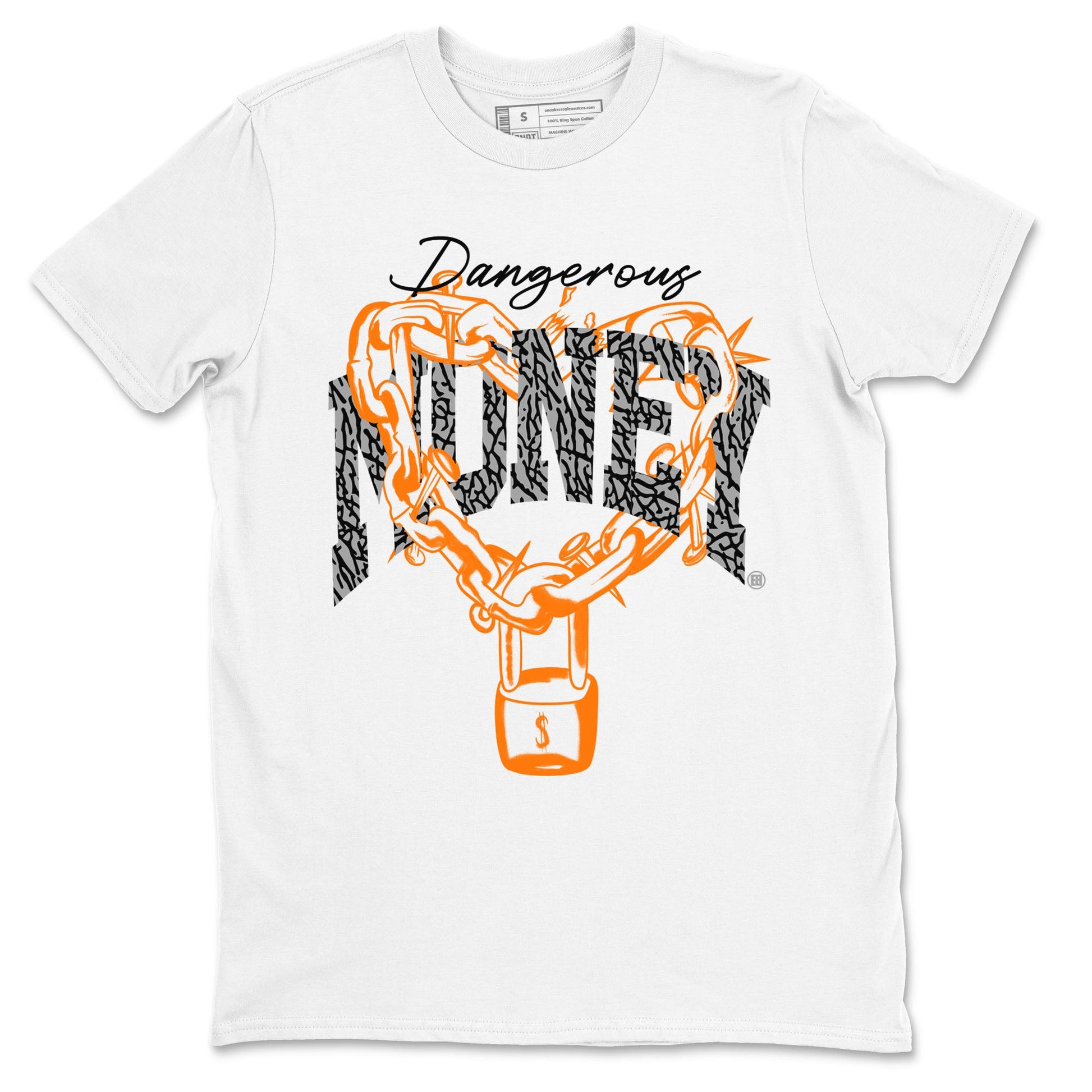 3s Georgia Peach shirt to match jordans Dangerous Money sneaker tees Air Jordan 3 Retro Georgia Peach SNRT Sneaker Release Tees unisex cotton White 2 crew neck shirt