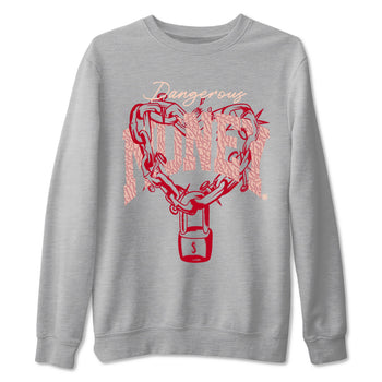 3s Valentines Day shirts to match jordans Dangerous Money best t shirts to wear with jordans Air Jordan 3 Valentines Day match shoes to clothes SNRT Sneaker Tees unisex cotton Heather Grey 2 shirts
