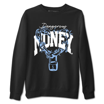 4s Forget Me Not shirts to match jordans Dangerous Money graphic tees Air Jordan 4 Forget Me Not match shoes to clothes SNRT Sneaker Tees unisex cotton Black 2 shirts