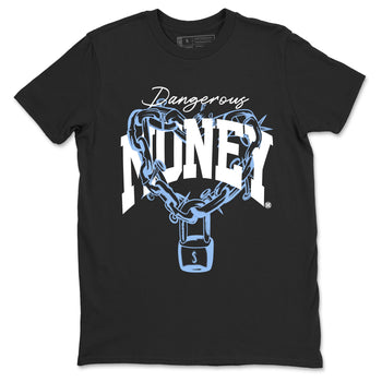 4s Forget Me Not shirts to match jordans Dangerous Money graphic tees Air Jordan 4 Forget Me Not match shoes to clothes SNRT Sneaker Tees unisex cotton Black 2 shirts