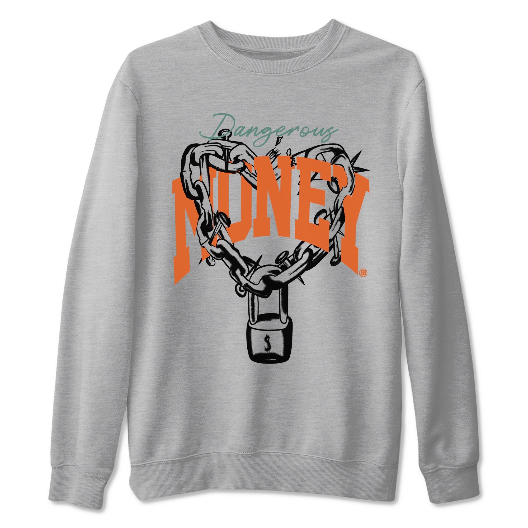 Dunk Low Ceramic shirts to match jordans Dangerous Money sneaker match tees Dunk Ceramic match shoes to clothes SNRT Sneaker Tees unisex cotton Heather Grey 2 shirts