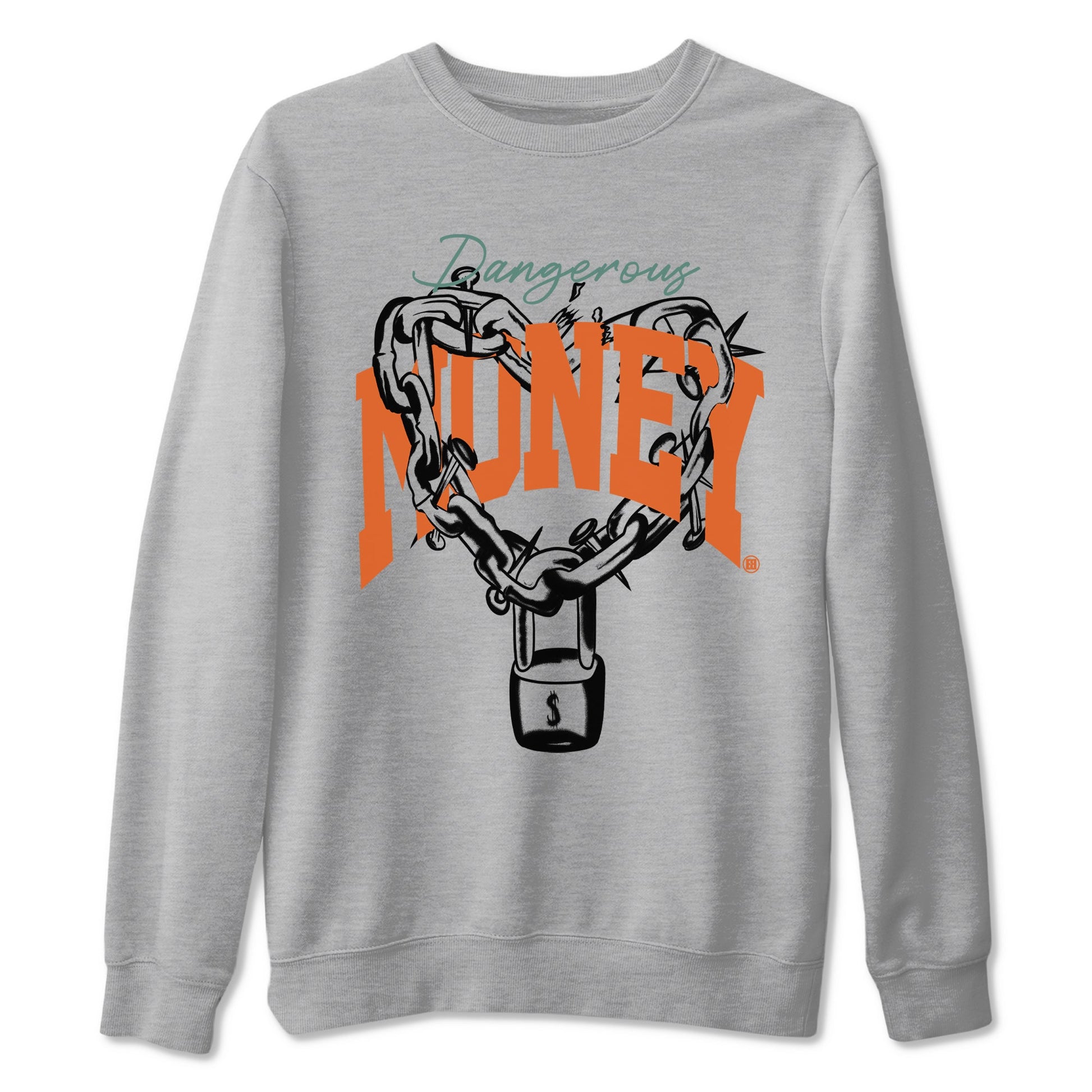 Dunk Low Ceramic shirts to match jordans Dangerous Money sneaker match tees Dunk Ceramic match shoes to clothes SNRT Sneaker Tees unisex cotton Heather Grey 2 shirts
