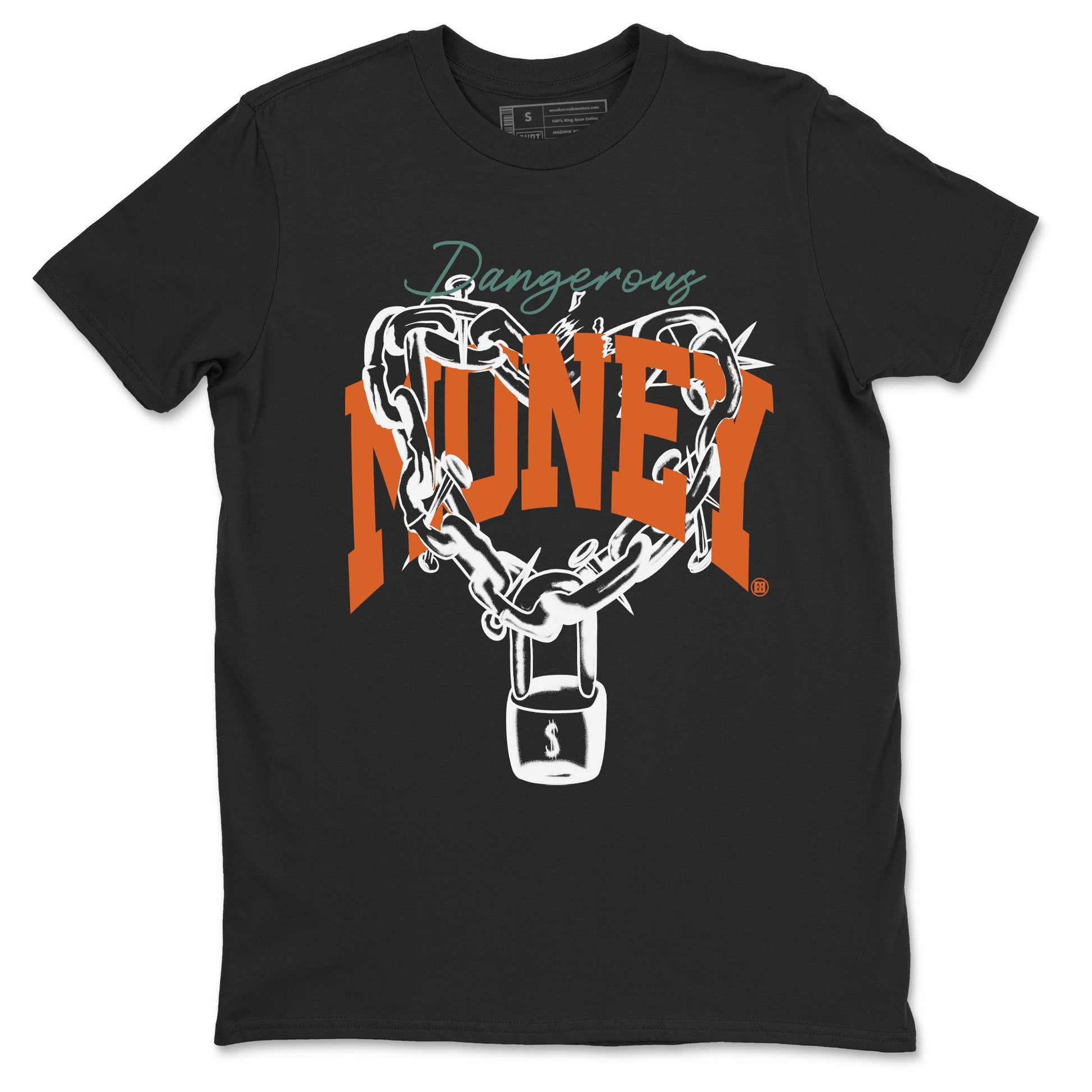 Dunk Low Ceramic shirts to match jordans Dangerous Money sneaker match tees Dunk Ceramic match shoes to clothes SNRT Sneaker Tees unisex cotton Black 2 shirts